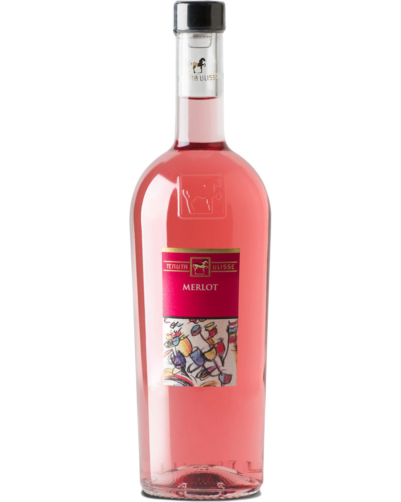 Tenuta Ulisse – 2023 Terre di Chieti IGP Merlot (Vino Rosato) – cl 75 x 1 bottiglia vetro